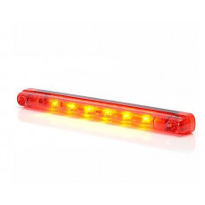 Strands Bromsljus LED (12-24V) Röd lins