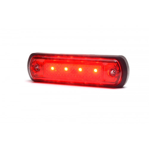 Strands Positionsljus röd LED,12-24V DC, IP66/68
