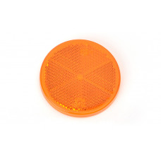 Strands reflex orange rund 60mm tejp 4-pack,e-märkt
