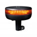 Cruise Light Varningsljus LED - Stångmontage/din, Orange lins