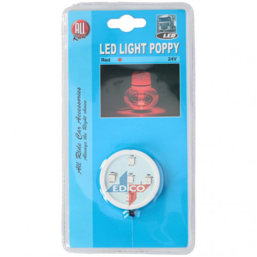 Ljusplatta till Poppy - Röd LED, 24V Röd