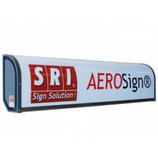 Ljusskylt Aero Sign 40x160cm