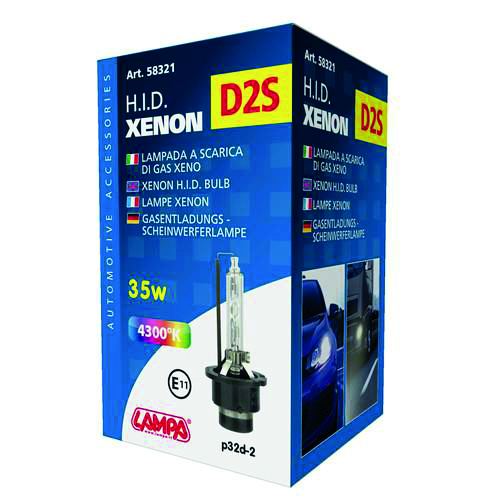 D2S Xenon Glödlampa box, 85V 35W