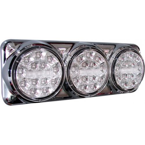 Baklampa LED 12-24V, Bak/Broms/Blinkers