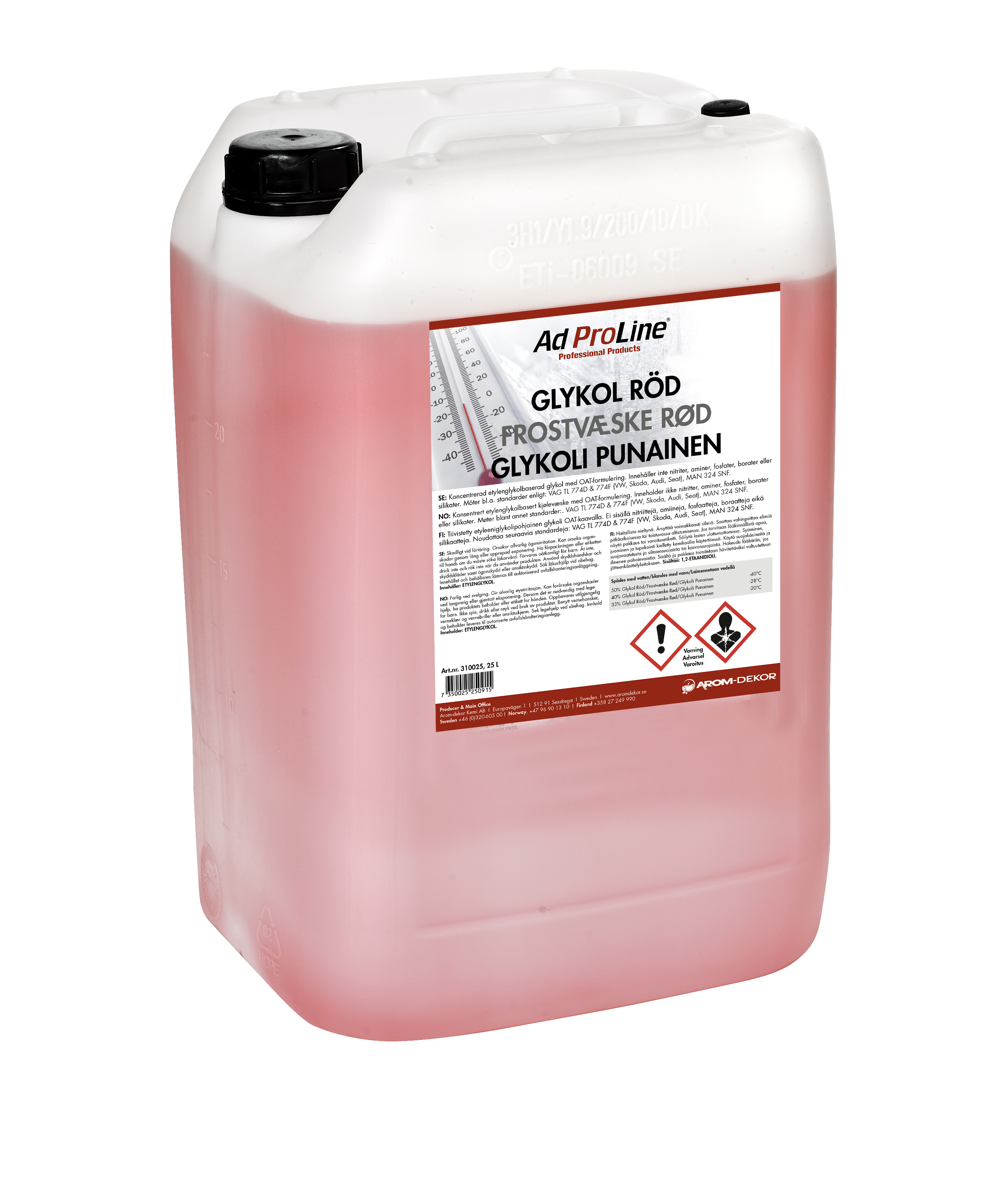 Product Image for AdProLine Glykol Röd