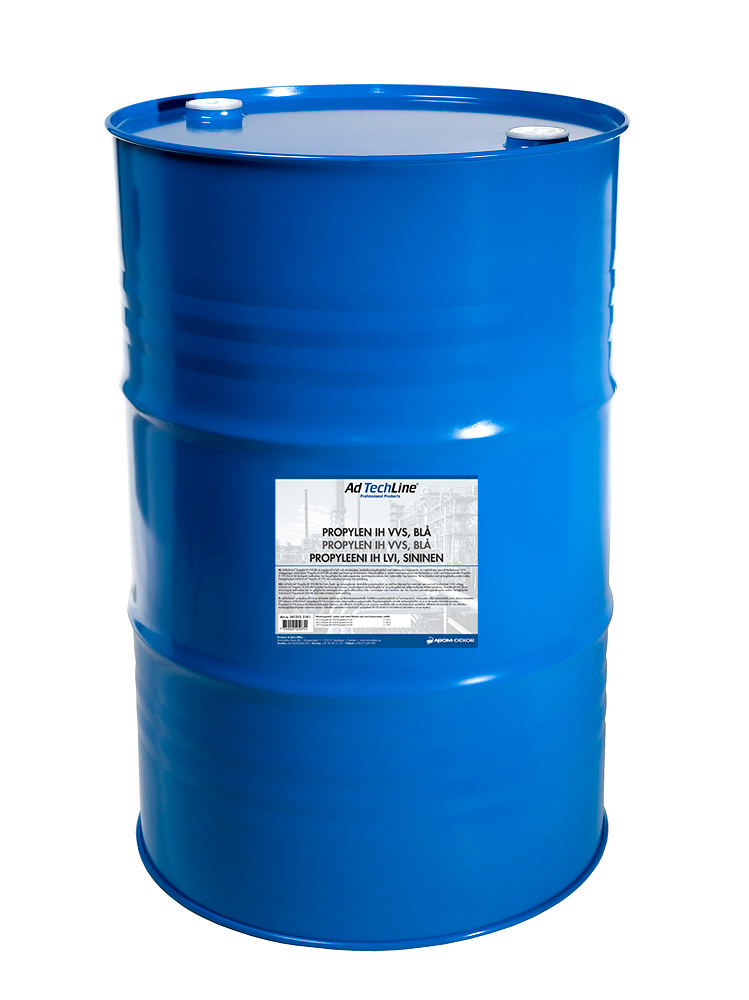Product Image for AdTechLine Propylen IH VVS Blå 210L Fat Färdigblandad (40%)