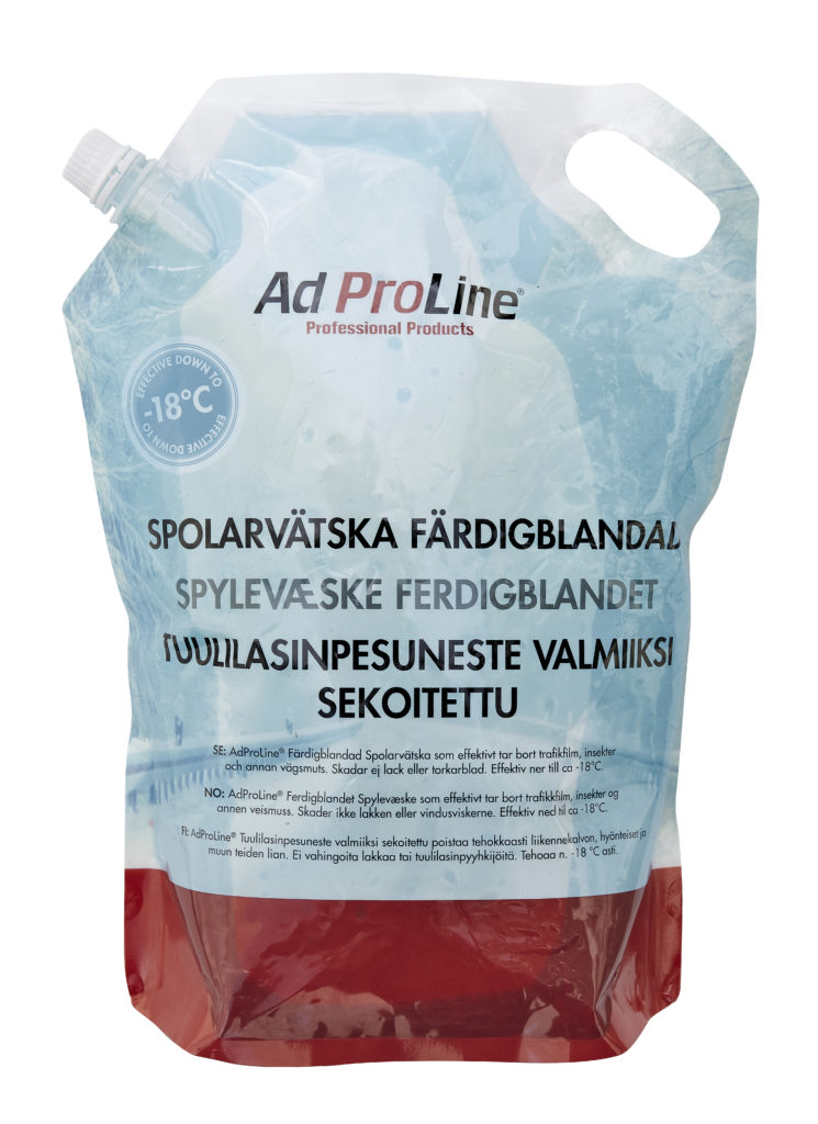 Product Image for AdProLine Spolarvätska Färdigblandad -18 3l påse (576L/pall)