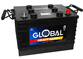 Product Image for Global HD STARTBATTERI 145ah (360 x 253 x 213 mm)