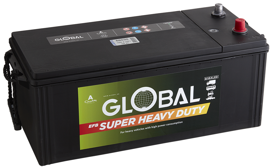 Product Image for Global SMF EFB STARTBATTERI 180ah (513 x 223 x 198 MM)