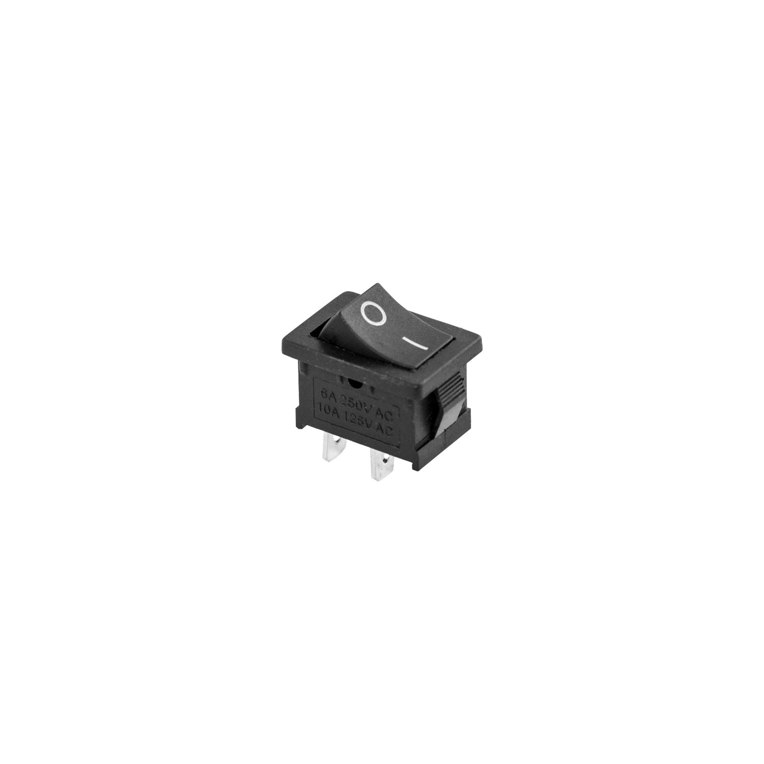 Product Image for On/off tryckvippströms 1-polig,passar i hål: 13x18.5mm