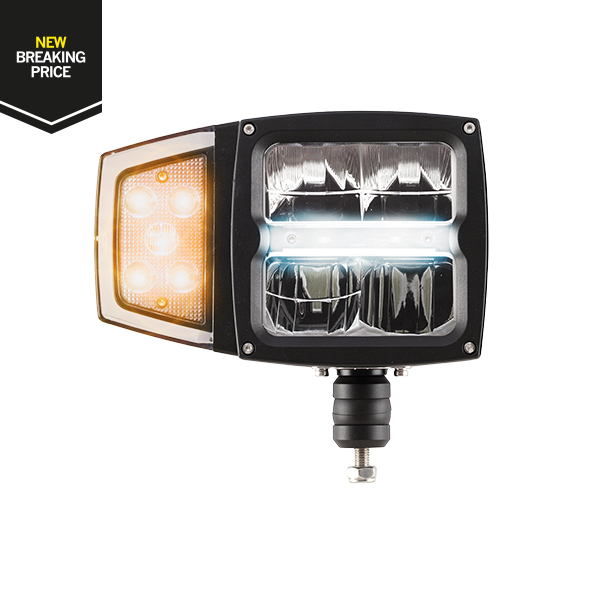 Product Image for Strands Ploglampa LED 4 Funk. + Värmelins,12-30V DC, 42W, IP68