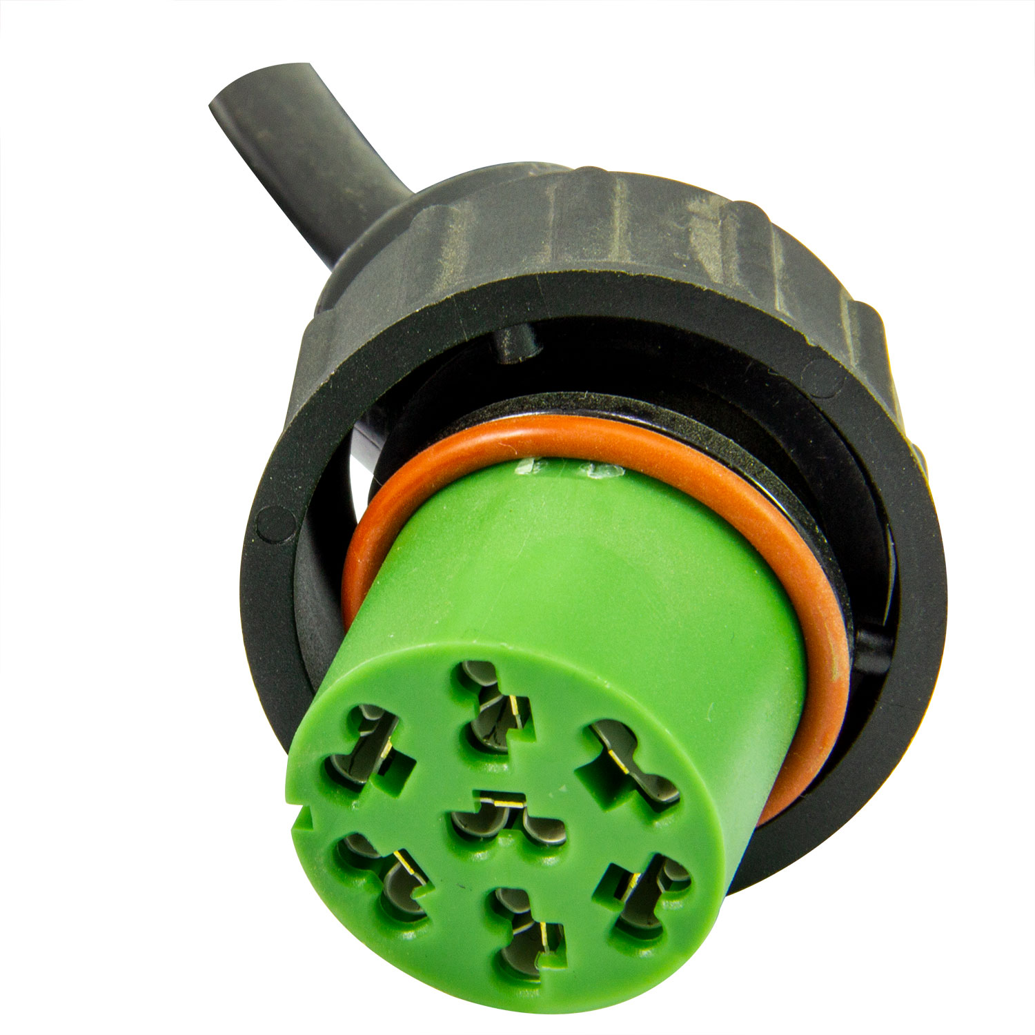 Product Image for 7 pol kabel 3,0m höger grön,(aspöck)