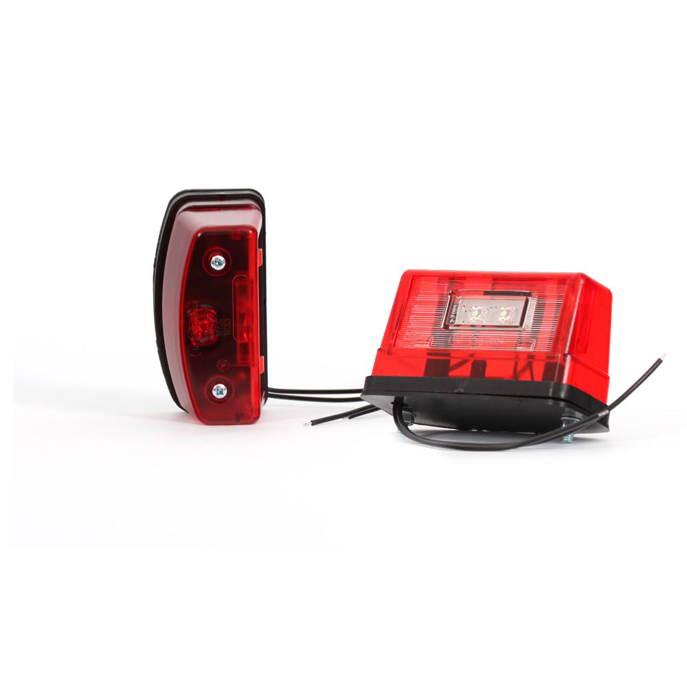 Product Image for Strands NSB/Positionsljus LED Röd, 12-24V
