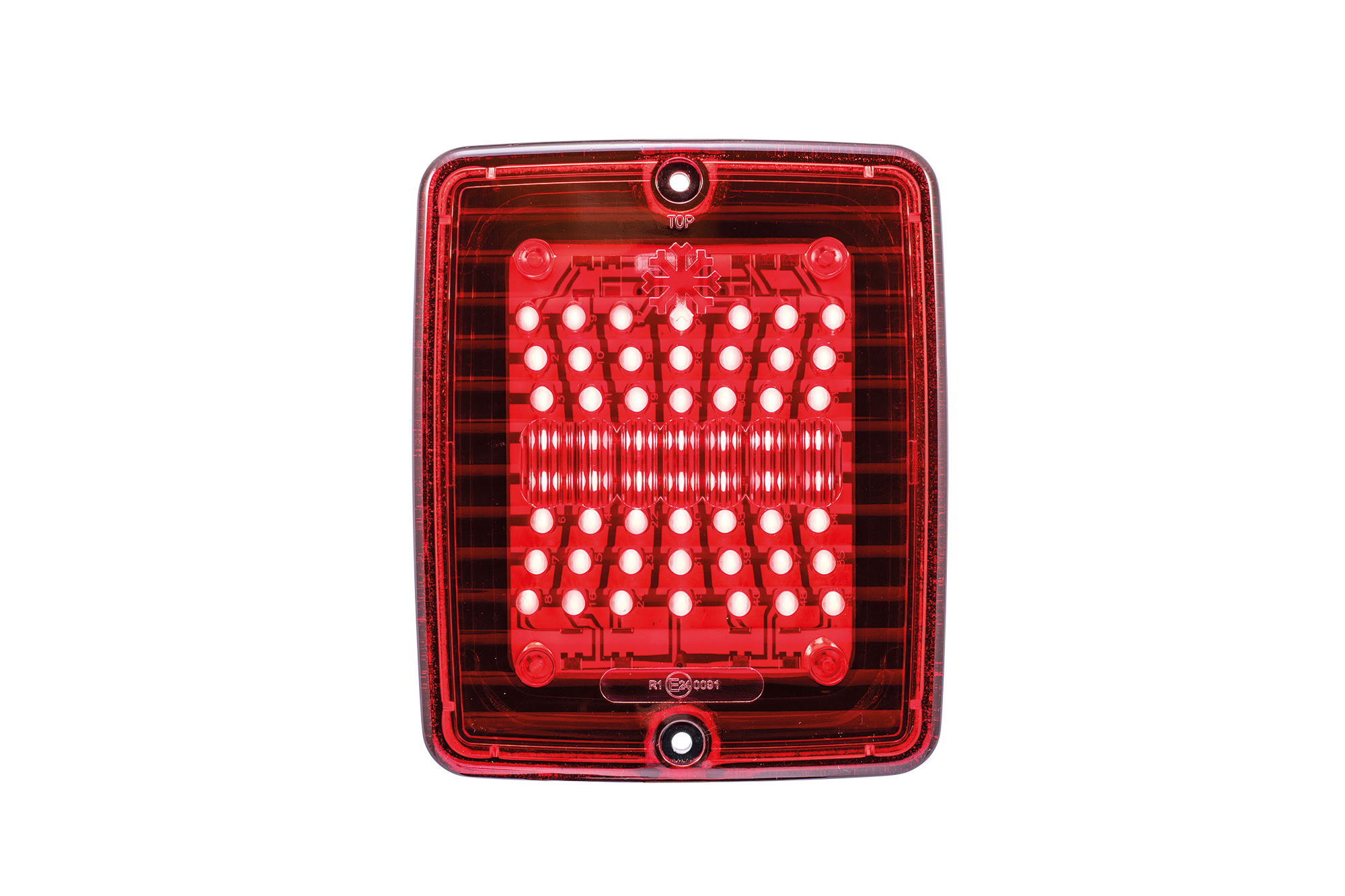 Product Image for Strands IZE LED Bakljus LED, 24V DC, Röd lins.