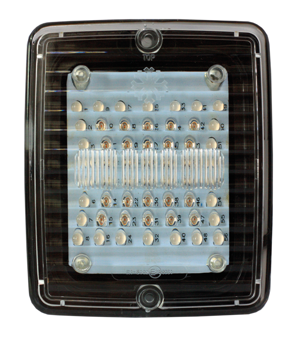 Product Image for Strands IZE LED Bak-/Bromsljus LED, 24V DC, klar lins.