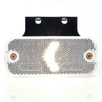 Product Image for Strands Positionsljus LED vit 12-24V, med fäste. E-märkt.