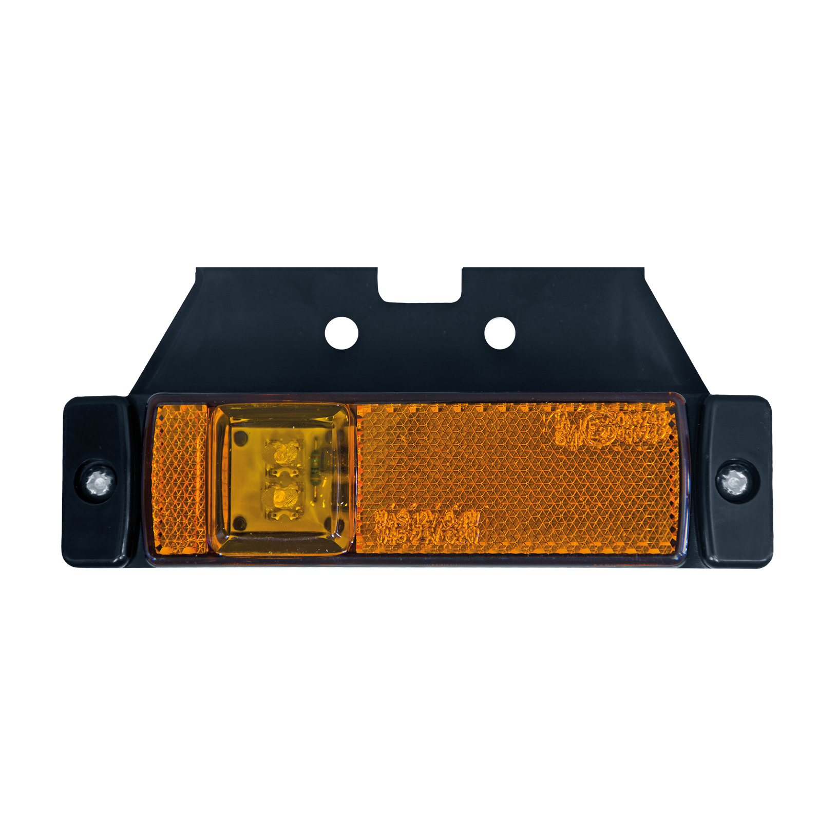 Product Image for Strands Sidomarkering LED orange12-24V, med fäste. E-märkt.