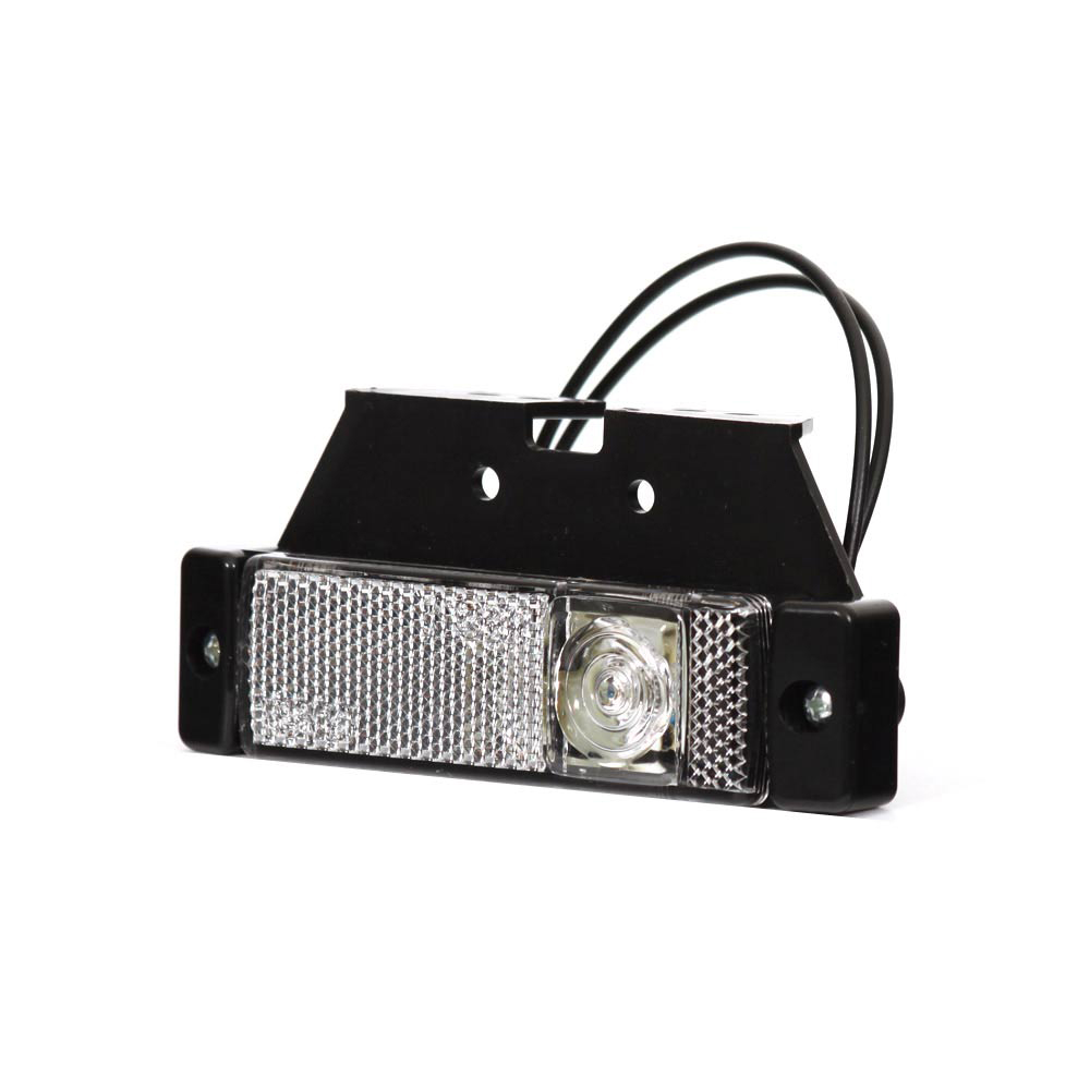 Product Image for Strands Positionsljus LED vit m. jäger, kontakt. 12-24V.