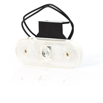 Product Image for Strands Pos. ljus vit 12-24V med fäste och reflex. E-märkt. LED