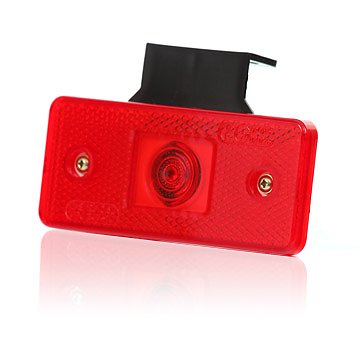 Product Image for Strands Pos. ljus röd 12-24V med fäste och reflex. LED