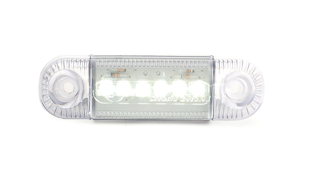 Product Image for Strands Positionsljus 6 LED vit,12-24V E-märkt