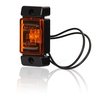 Product Image for Strands Sidomarkering LED orange,12-24V E-märkt