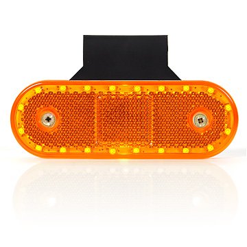 Product Image for Strands sidomarkering LED 12-24V, inkl. vinkelfäste och reflex.