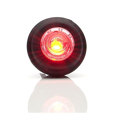 Product Image for Strands Positionsljus röd LED 12-24V, passas in i 21mm hål. E-märkt.