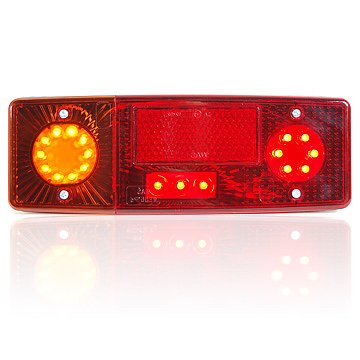 Product Image for Strands Bakljus Vänster 12-24V LED, Bak/Broms/Blinkers/Nummerskylt/Reflex