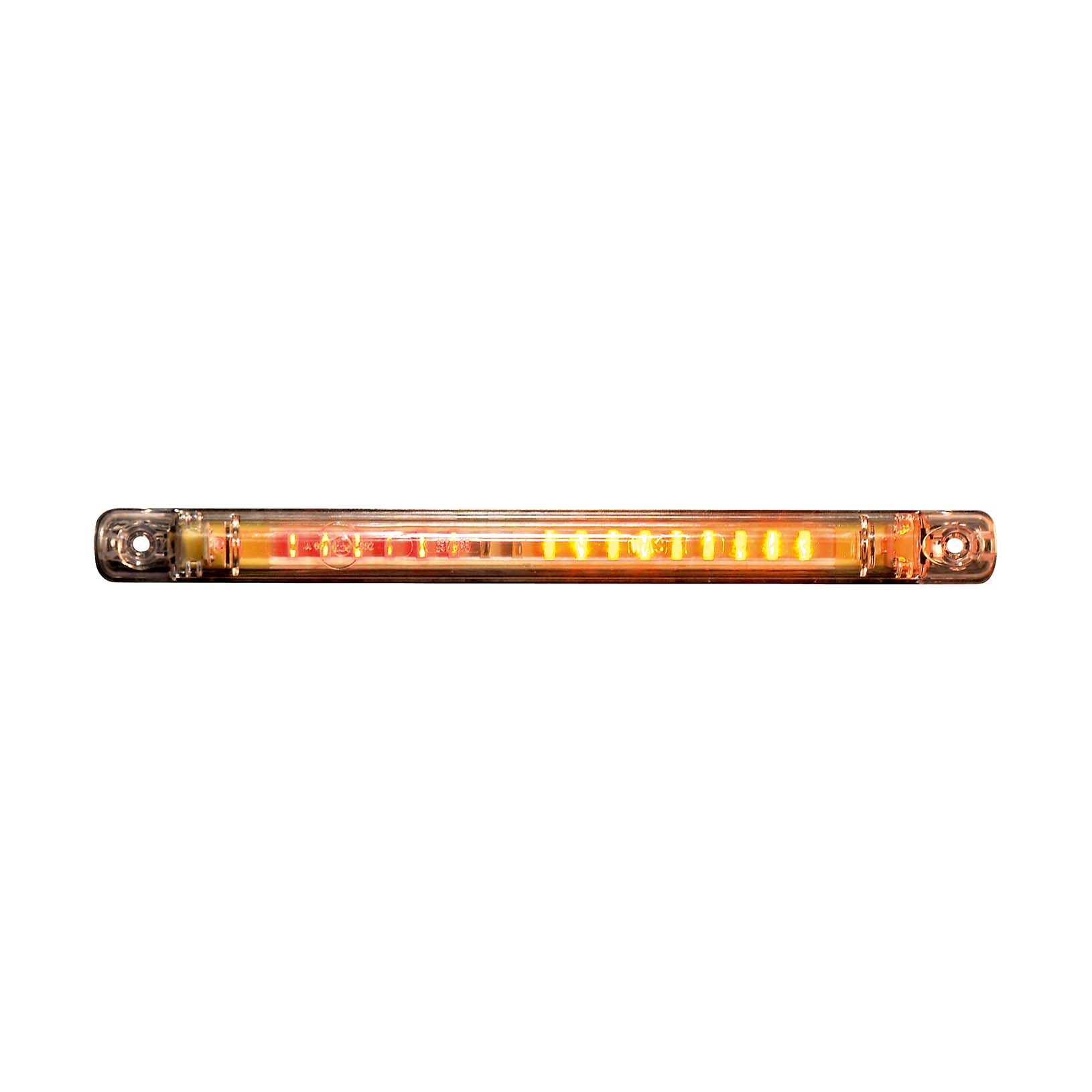 Product Image for Strands Fiberoptisk Bak/Broms/Blinkers, 237mm lång 12-24V Vitt glas