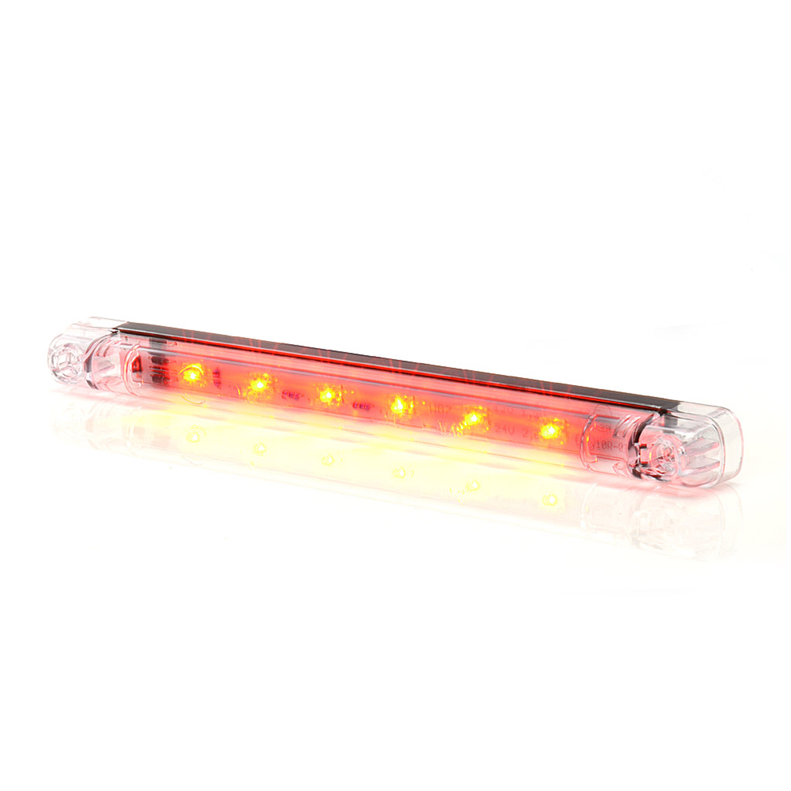 Product Image for Strands Fiberoptisk Bromsljus. klart glas,12-24V E-märkt 2,5m kabel