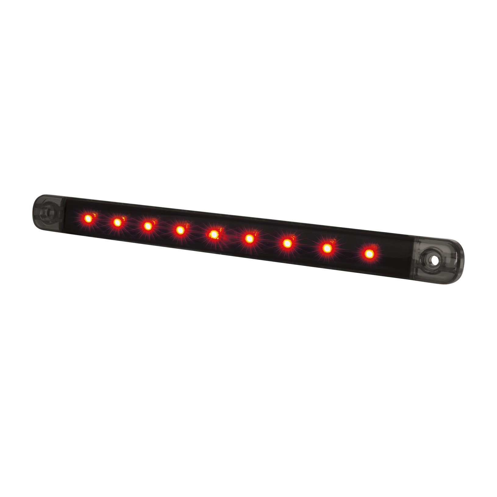 Product Image for Dark Knight Slim Positionsljus 9LED, röda LED, klart glas