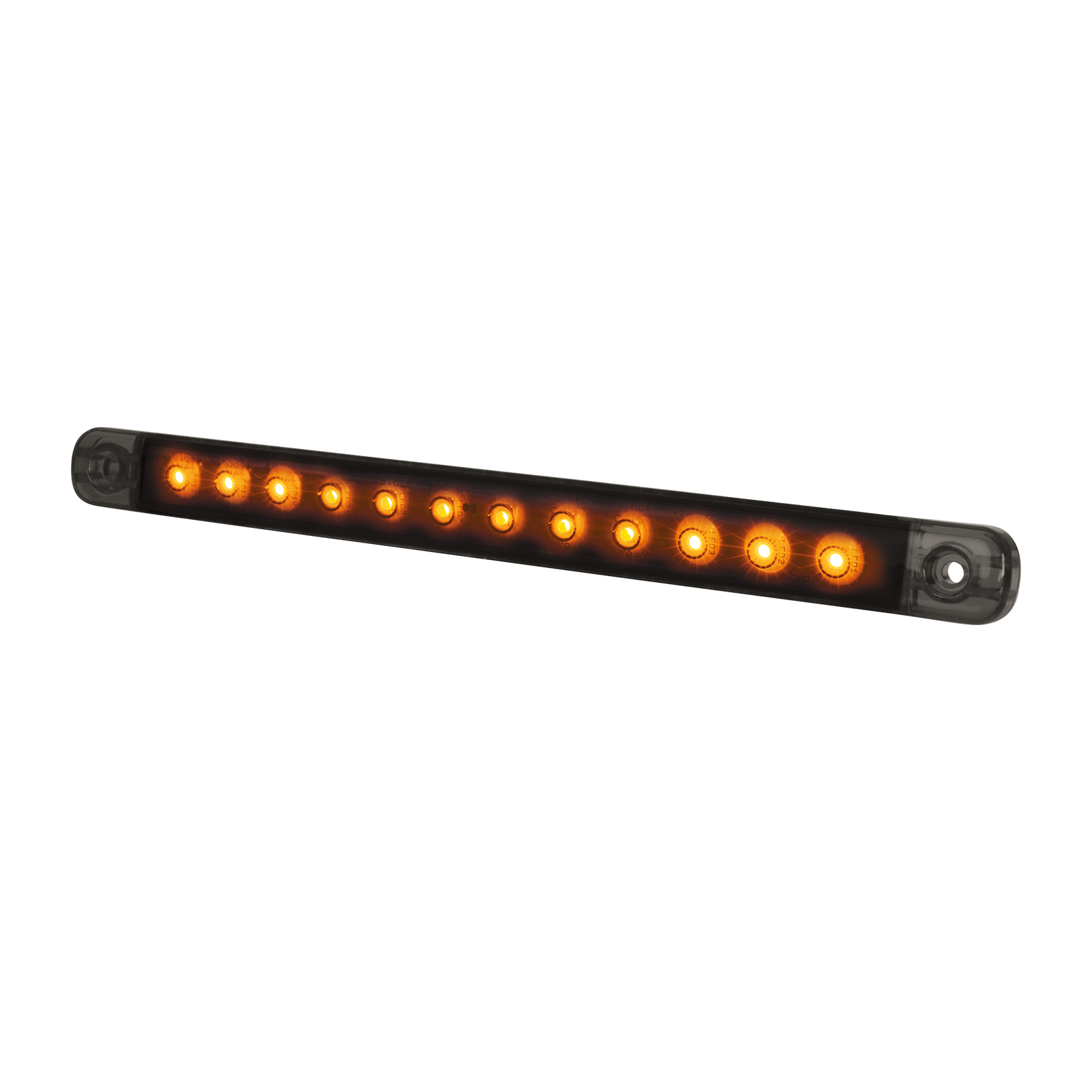 Product Image for Dark Knight Slim Blinkers LED, Orange LED, klart glas