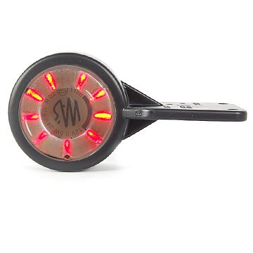 Product Image for Strands Gummiarm vit/röd LED m. platta, klarglas. E-märkt 12-24V