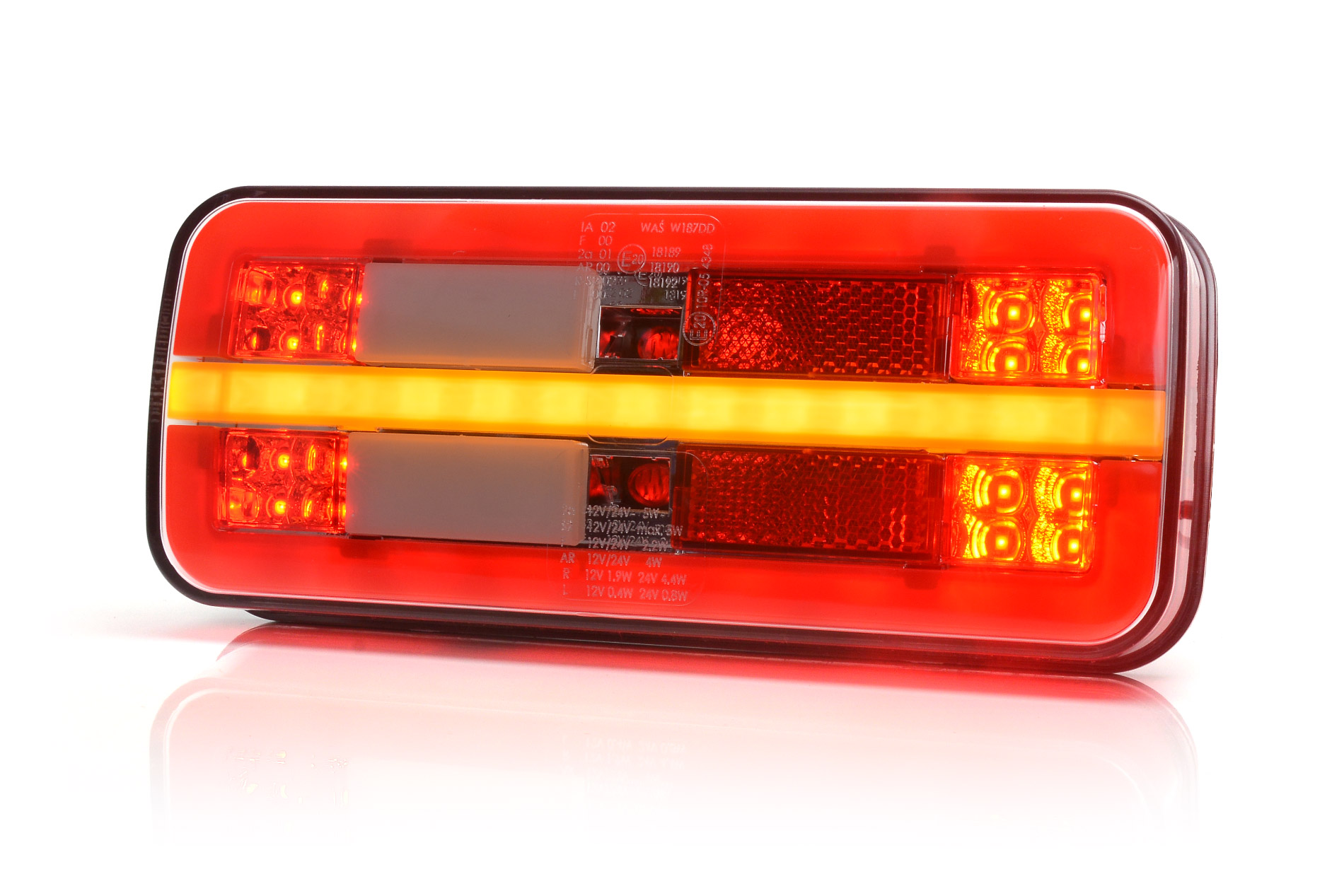 Product Image for Strands Bakljus 4 Funk. LED Universal, 12-24V DC, IP66/68, E-godkänd