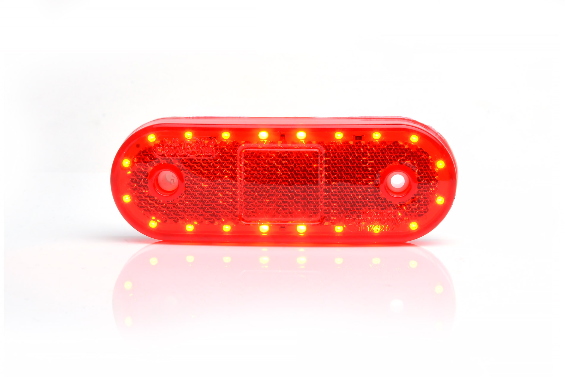 Product Image for Strands Positionsljus med Bromsljus röd LED, 12-24V DC IP66/68, E-godkänd