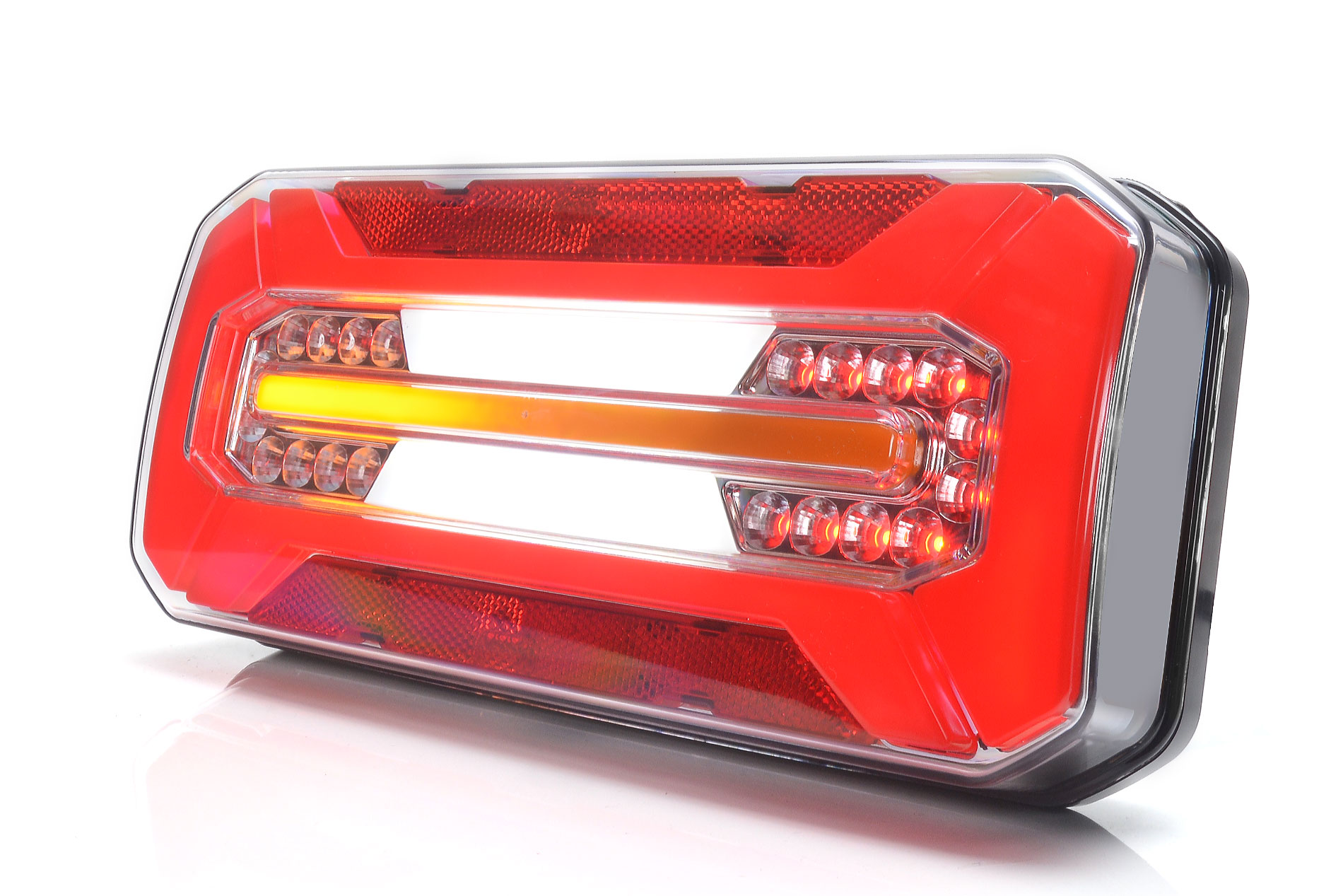 Product Image for Strands Bakljus 5 Funk. LED - Universal, 12-24V DC, Dynamisk Blink, IP66/68