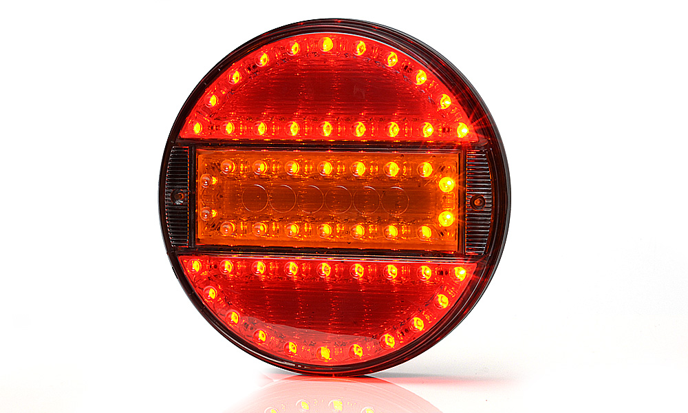 Product Image for Strands Rund LED 3 Kammare 12-24V, 142mm Diameter Silverlins