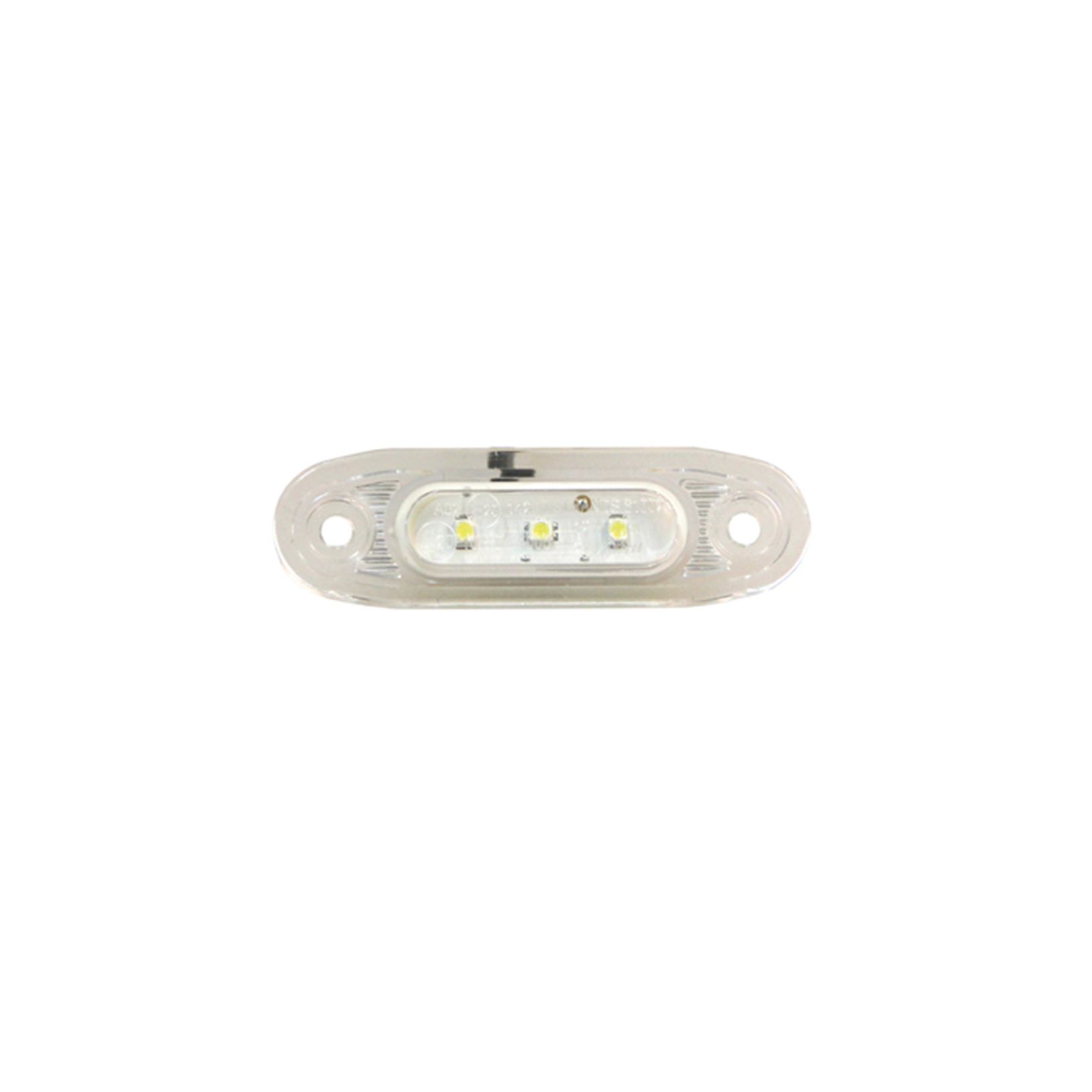 Product Image for Strands Pos.ljus SLD vit LED, vitt glas.,79x26mm 0,5m kabel