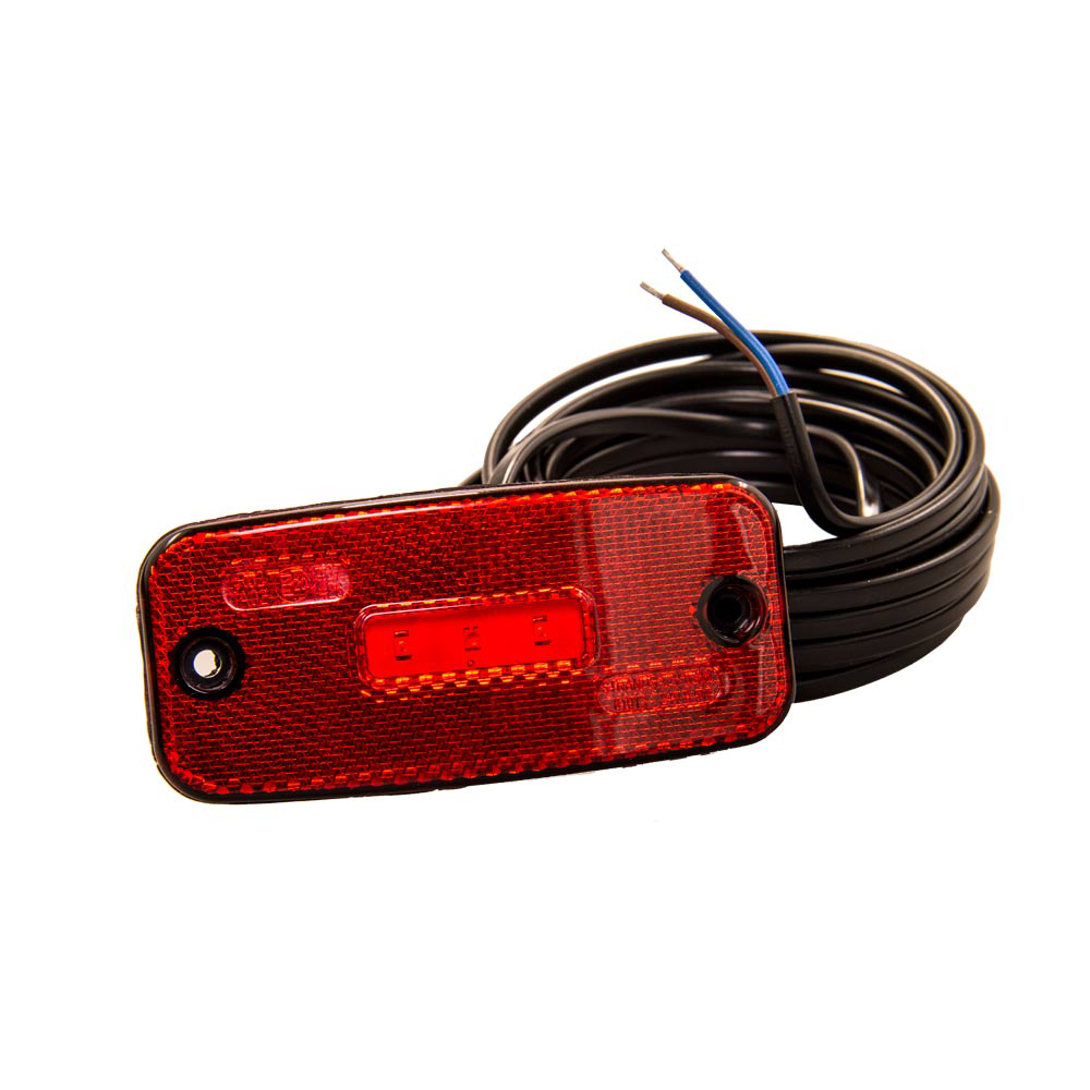 Product Image for Strands Pos.ljus LED röd 5 LED,10 m kabel E-märkt, 12-24V