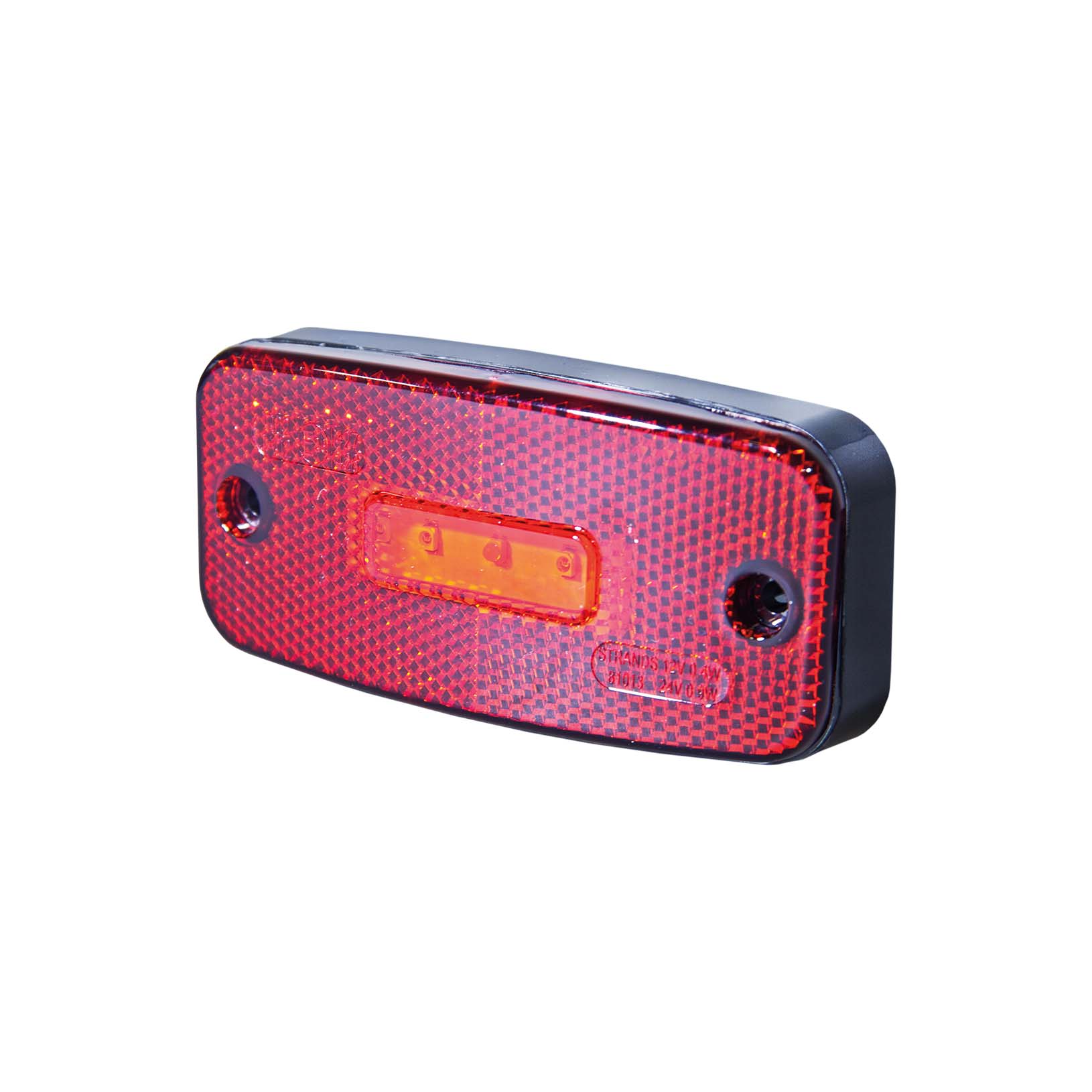 Product Image for Strands Pos.ljus LED röd 5 LED, E-märkt, 12-24V
