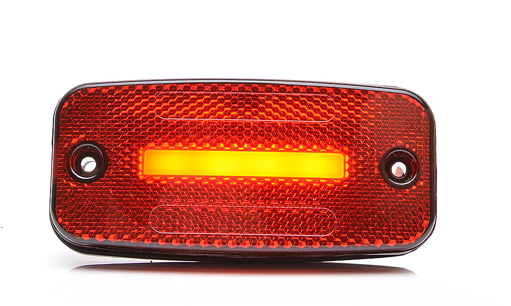 Product Image for Strands Pos.ljus LED röd one line, E-märkt, 12-24V