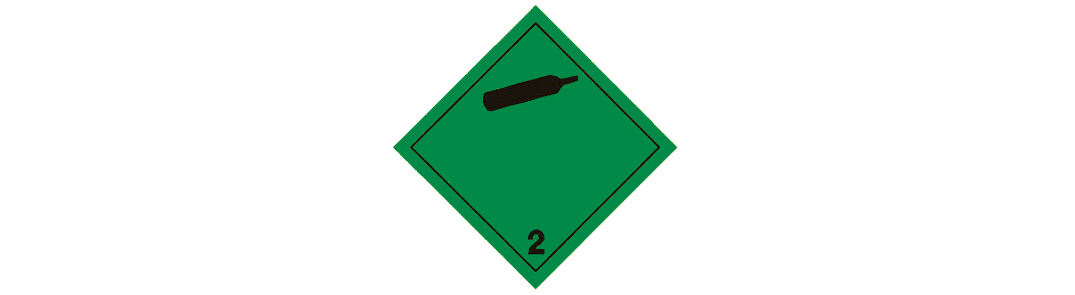Product Image for Adr etikett noninflammable gas,300x300mm "2"