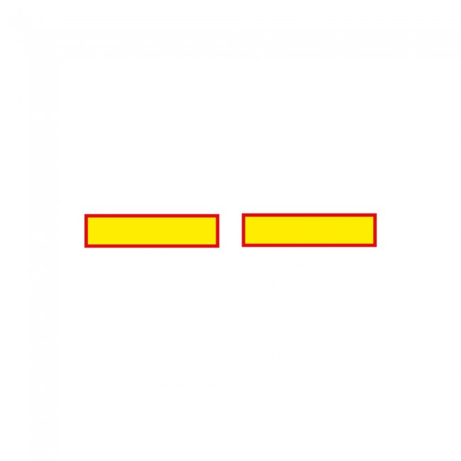 Product Image for Eu släp lång 2mm förstärkt rf,1130x196x2mm alu skylt