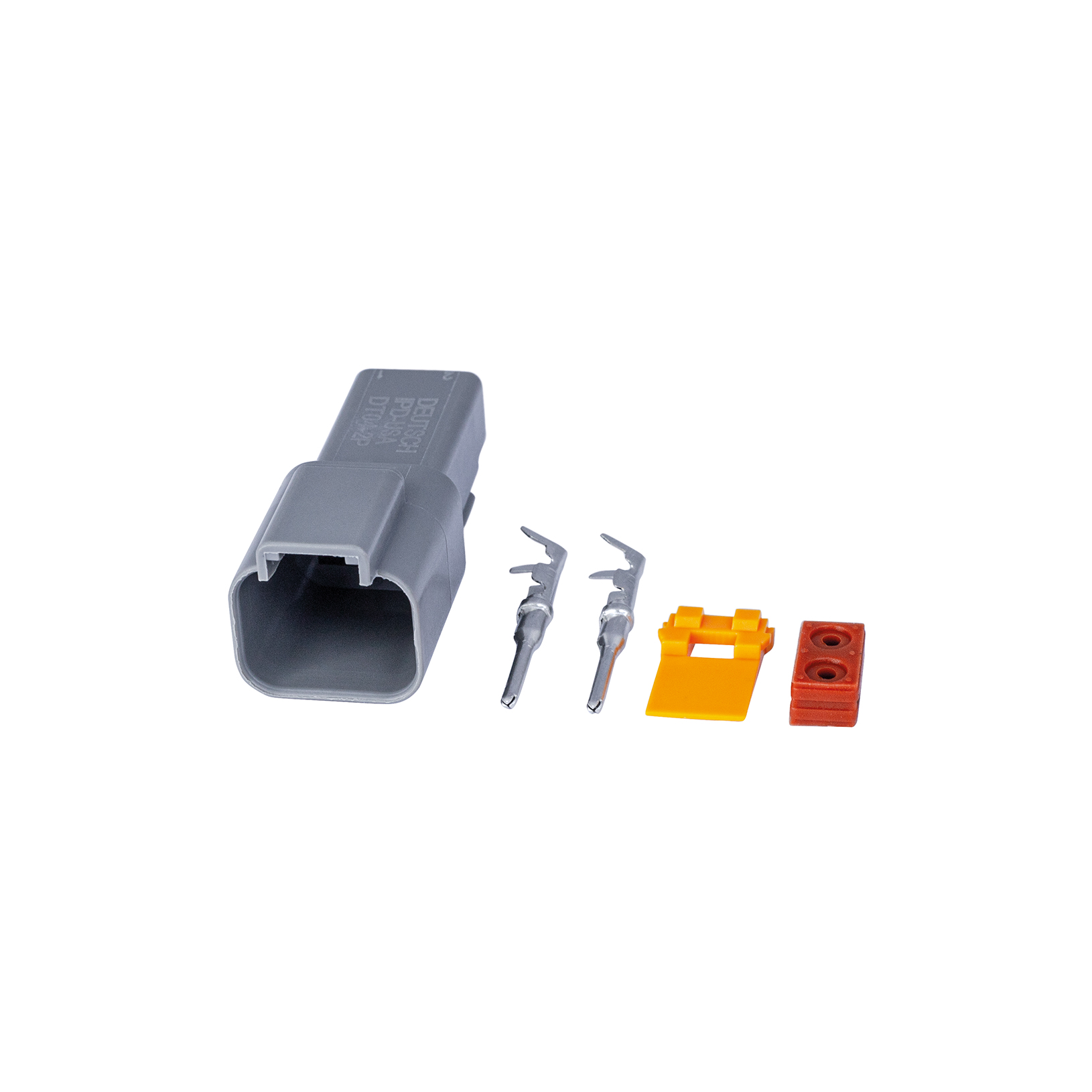 Product Image for Strands dt-kontakt omonterad hane,lösa delar utan kabel.