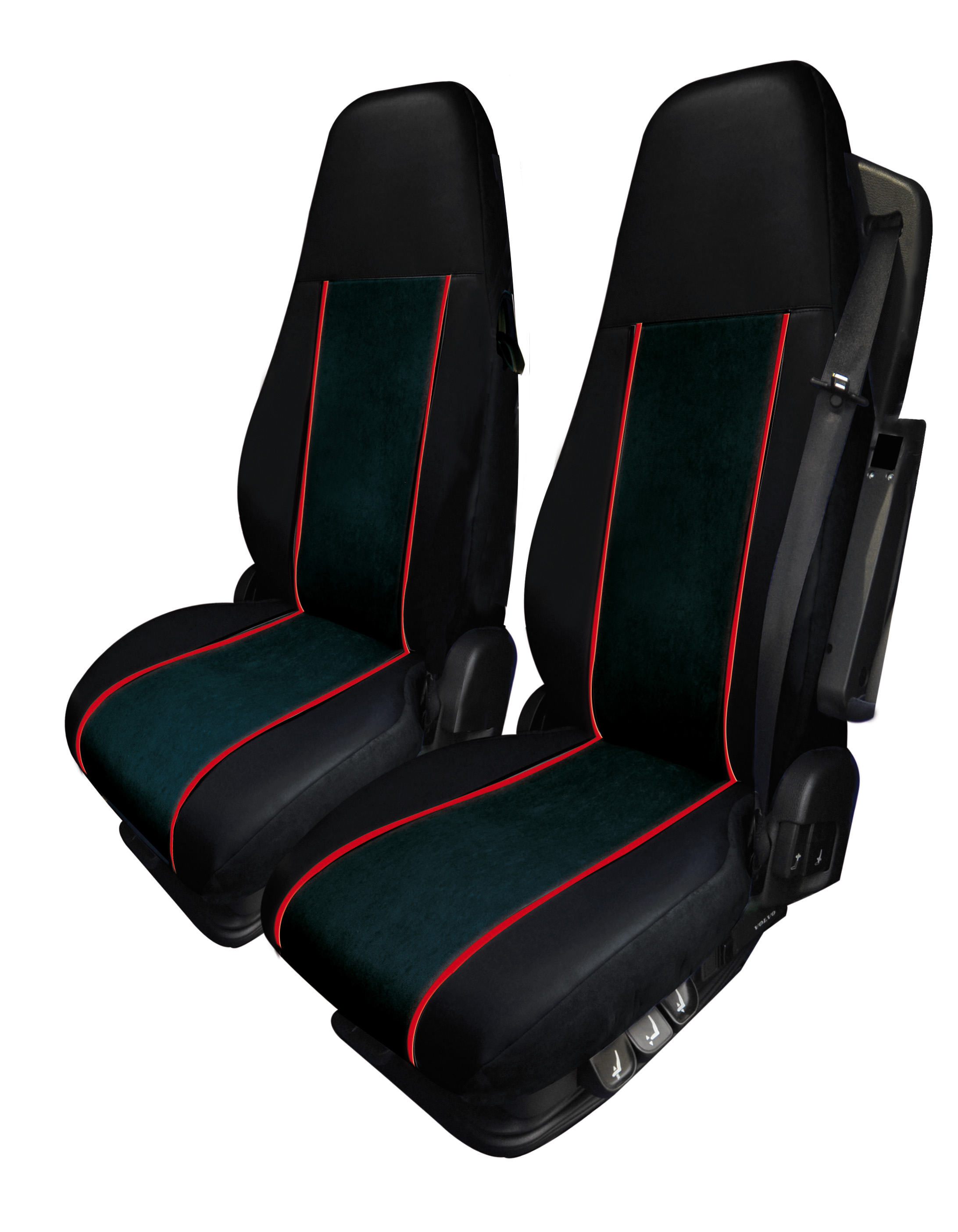 Product Image for Sätesöverdrag passande volvo v.4svart,mikrofiber.