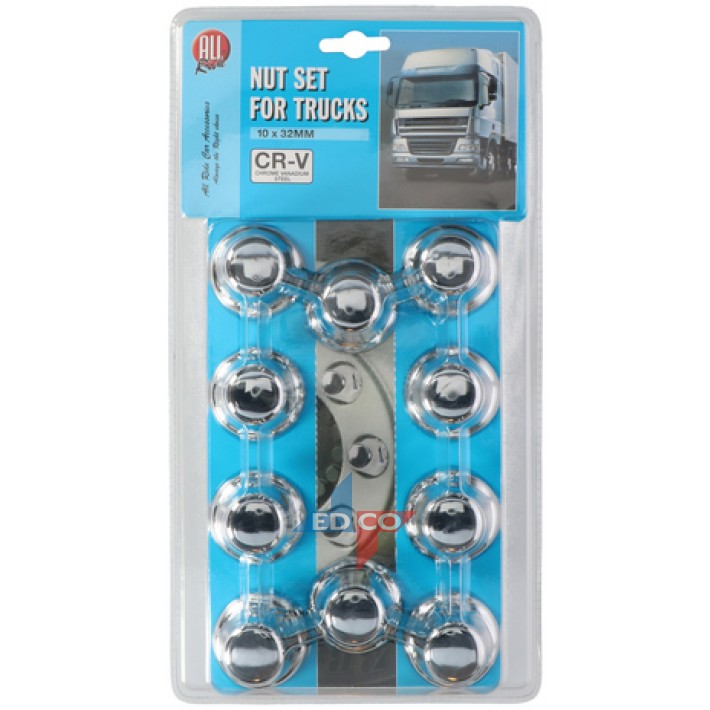 Product Image for Hjulmutterkåpa 32mm 10-pack