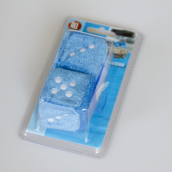 Product Image for Tärningar Mini Blå, 1par.