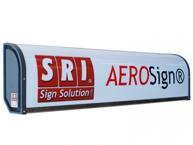 Product Image for Ljusskylt Aero Sign 30x140cm