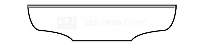 Product Image for Diodskylt passande Mercedes, Actros old. 31x127cm